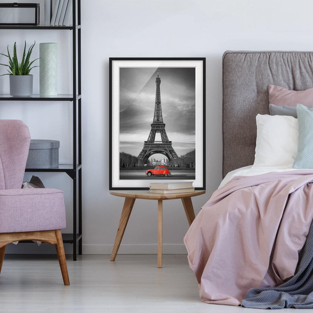 Gerahmter Fotodruck Ansicht von Paris