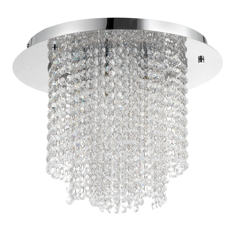 Fontana Flush Mount, Golden