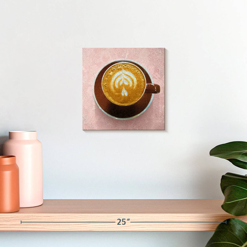 Cappuccino chaud Yarlin, H 10 po x l 10 po