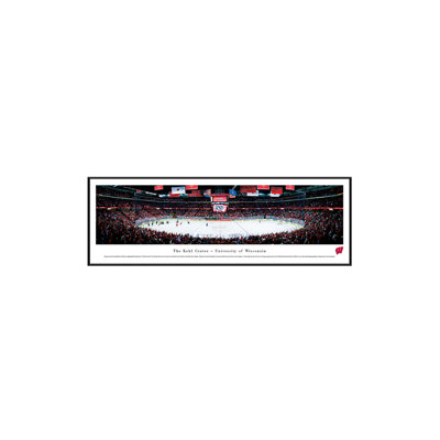 NCAA Wisconsin Hockey Framed Photographic Print on Paper