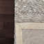 Tapis gris tissé à la main Allessa-959853307