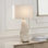 Uttermost Palm Leaf White Table Lamp