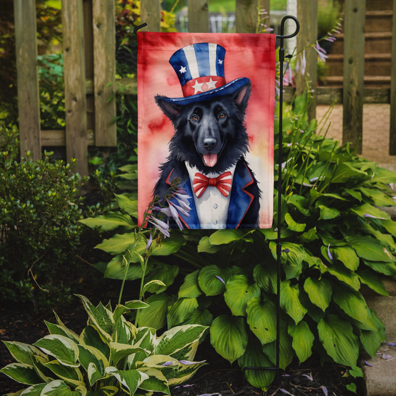 Drapeau patriotique du jardin américain, Berger belge