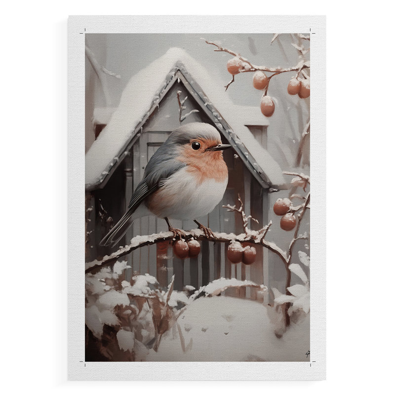 Art des Fêtes de Noël - Série 2-CCV - Impression sur toile seulement - NON-CADRE, H 27 po x l 18 po