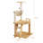 41.3" Cat Tree With Scratching Posts And Hammock