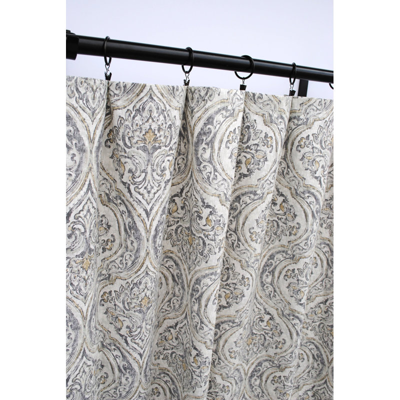 Neidigh Cotton Room Darkening Curtain Pair, null