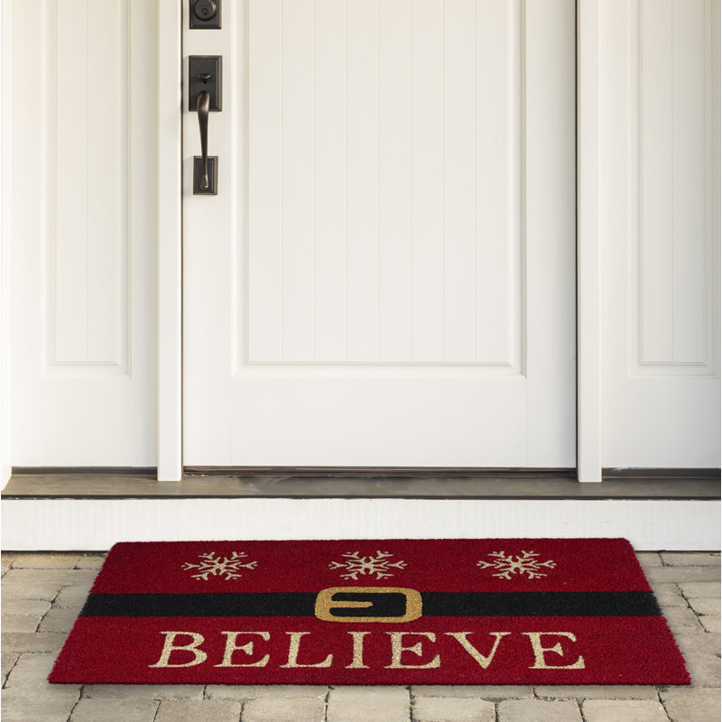 Taravello Non-Slip Christmas Indoor / Outdoor Doormat