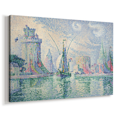 Entrance to the Port of La Rochelle-Paul Signac-Gallery Wrapped Canvas-1921