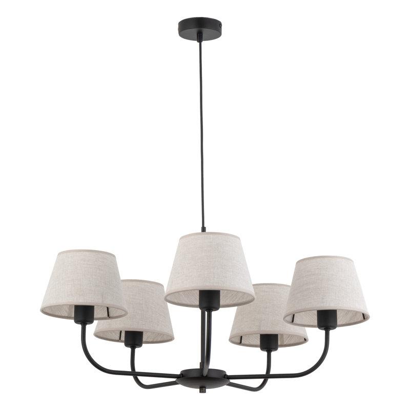 Severt 5 - Light Shaded Chandelier