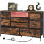 120cm W 8 - Drawer Chest of Drawers