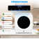 Portable Dishwasher Countertop, 6 Washing Programs Tabletop Dishwasher With 5 L Built-In Water Tank, Air-Dry Function, LED Display & Touch Control, Dual Spray Rinsing, Self Absorbing Water Dishwasher