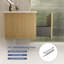  Meuble-lavabo rayé avec lavabo à surface solide, meuble-lavabo mural flottant pour salle de bain moderne, pré-assemblé-2129532056-2129532061