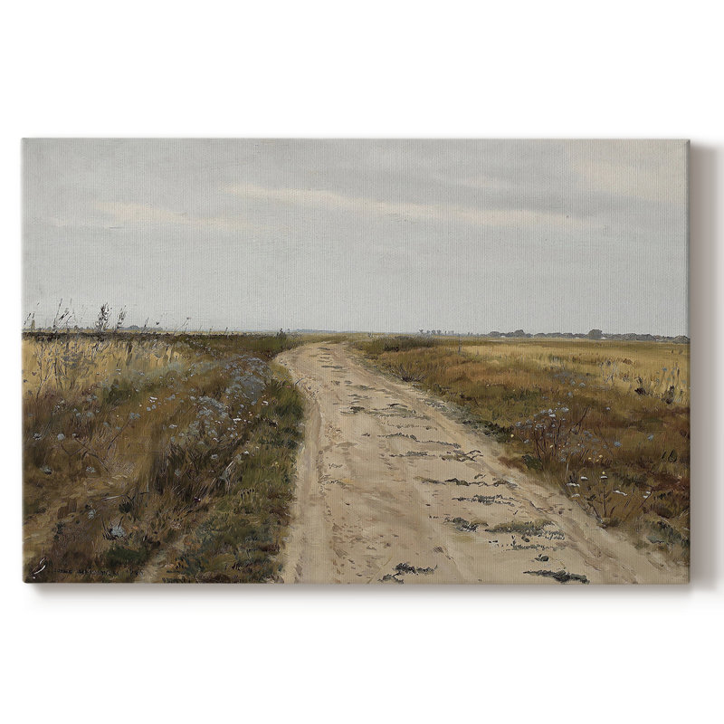 Paysages rétro-CDLxxvi -Galerie enveloppée Cavas, 12 x 18