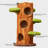 48.8'' H Eletha Solid Wood Modern Cat Tree Tower Condo