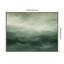 «Tonal Abstract Comforting Sage Emerald Forest Green Landscape horizontal» par The Creative Bunch Studio, reproduction d'art sur toile encadrée