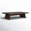 Carlo Acadia 58" Coffee Table In Coffee Bean
