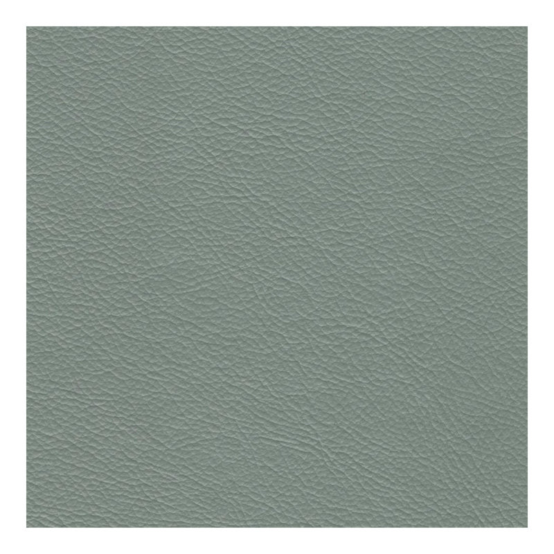 Modern Tufted Leather Sofa, Seafoam