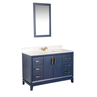 Meuble-lavabo simple 47,2 po Chirino