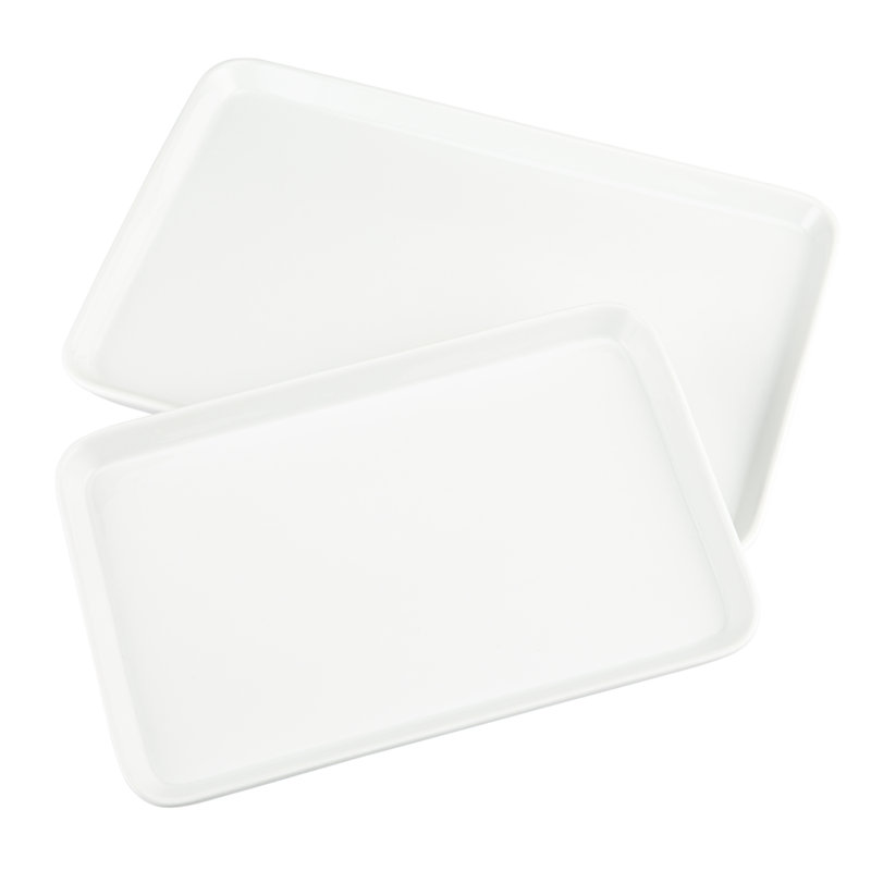 Waterside Porcelain Rectangular Platters (Small & Large)