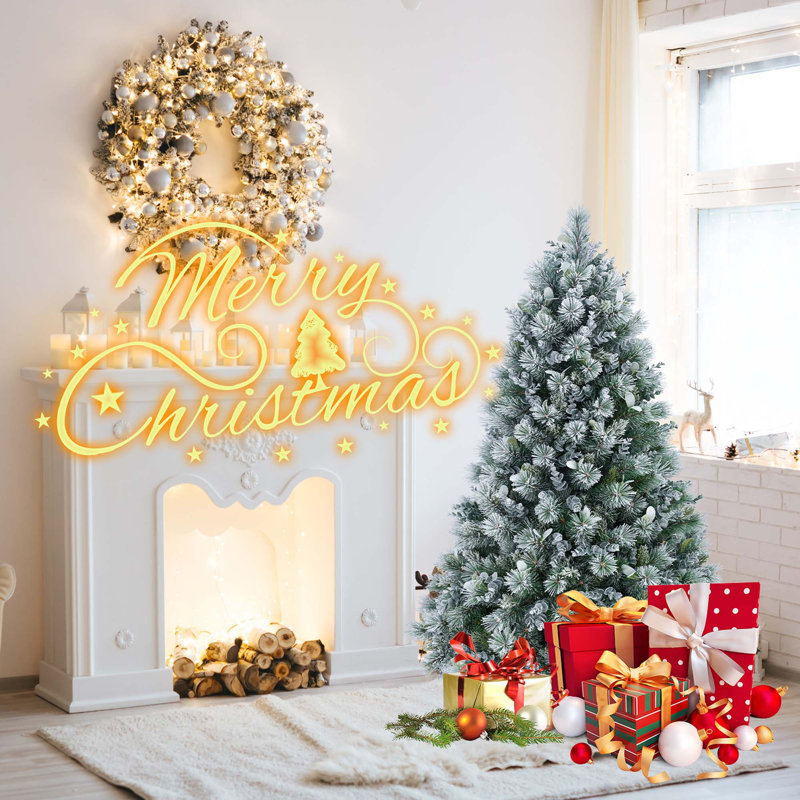 Arbre de Noël tout en fil métallique