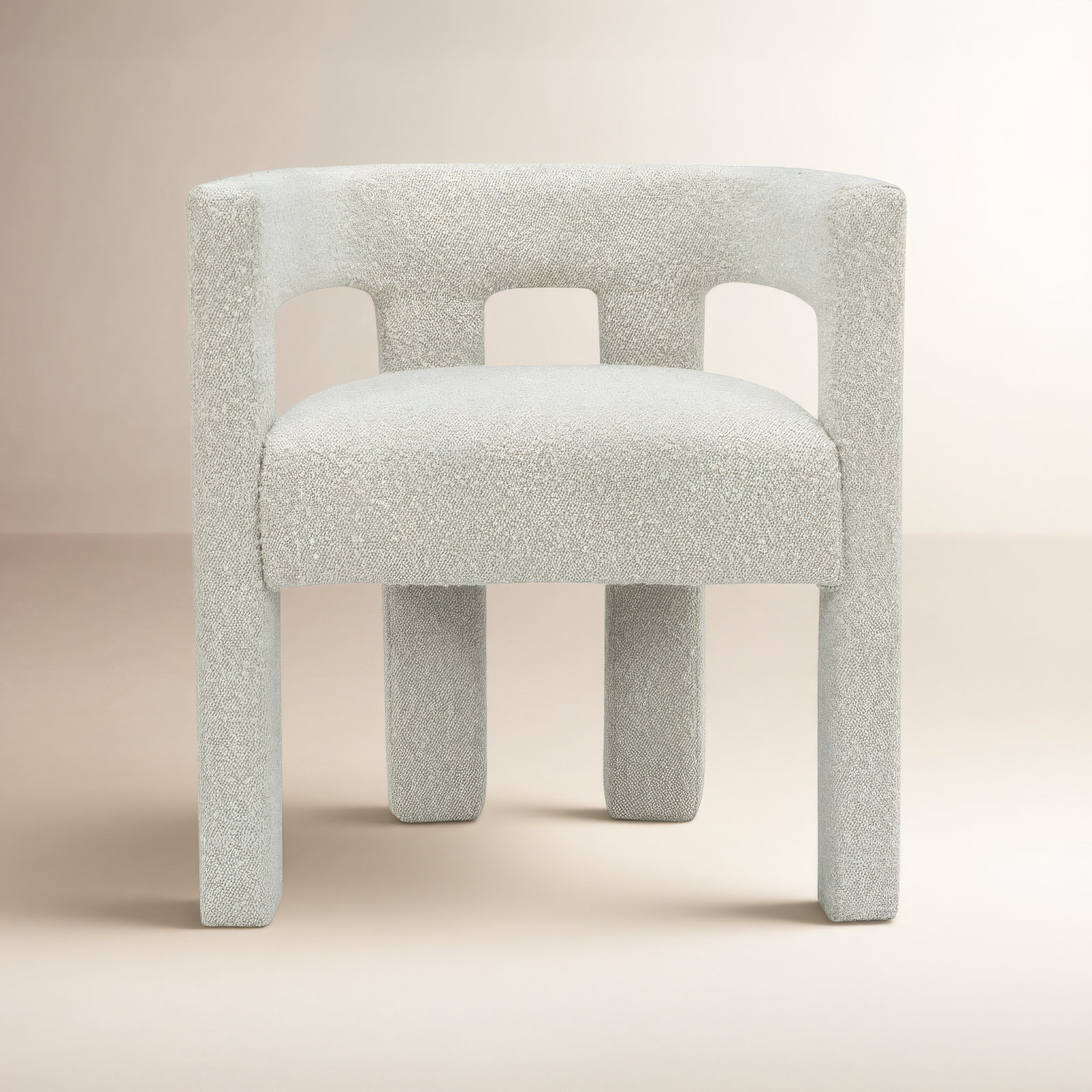 Cedernier Dining Armchair, Cream