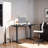 Electric Standing Desk Whole Piece Adjustable Height Desk Home Office Computer Workstation Sit Stand up Desk-1281950256-1281950280
