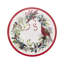 Lenox Holiday Winter Greetings Round Cork Placemat, Set of 4, Multicolor - 15"W x 15"L