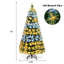 Arbre de Noël artificiel pin vert avec 185 lumières blanches-181856307