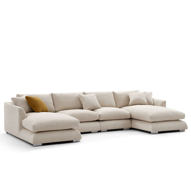 Feathers Sofa 3 Seater / Beige