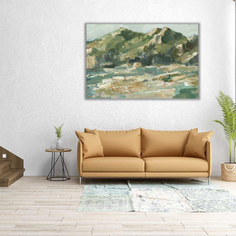 «Rocky Cliff Mountain Light II», reproduction d'art sur toile, H 20 po x l 30 po