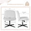 Chaise de bureau pivotante sans accoudoirs Ovidia-1635674146-1635674148