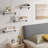 4-Piece Paulownia Wood Floating Shelves Wall Mount Bracket Shelf-1808185368-1799773037