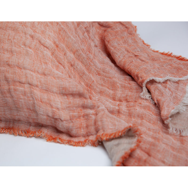 Jaden Coverlet Set, Queen Coverlet + 2 Shams, Orange