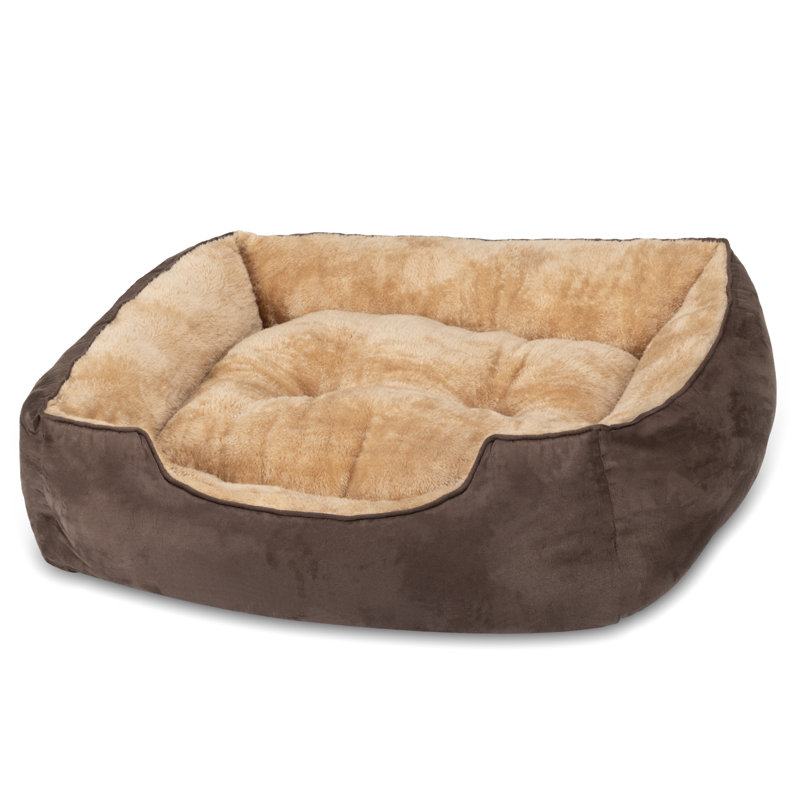 Lit pour chien, H 9 po x l 30 po x P 24 po, Marron foncé