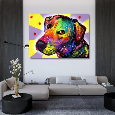 Art sur toile de la collection Dean Russo de Lark Manor ™, titré LAB