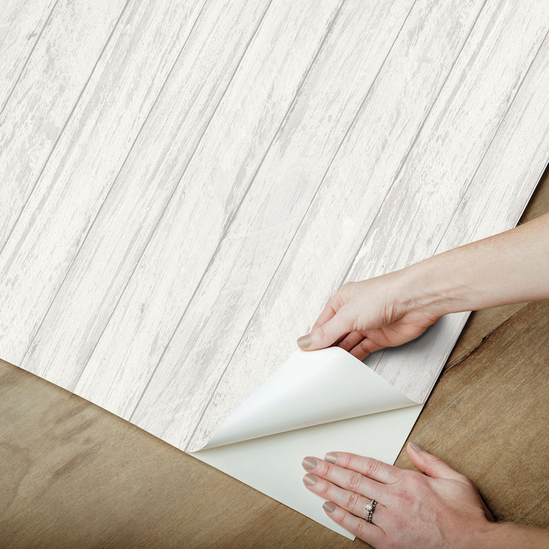 Brixton Plank Self Adhesive Wallpaper