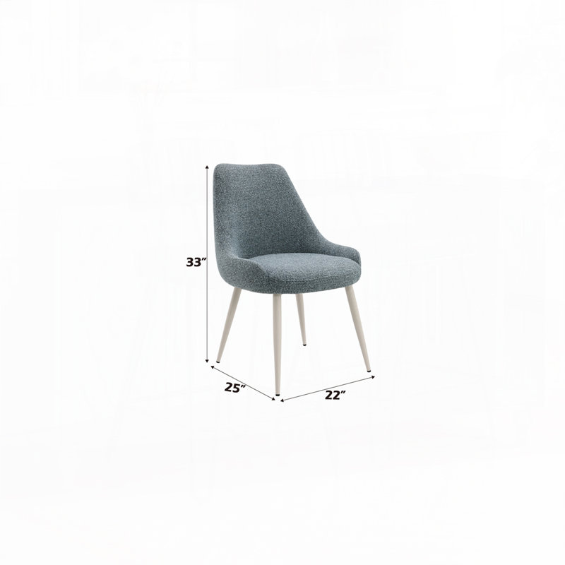 Chaise d'appoint blanche