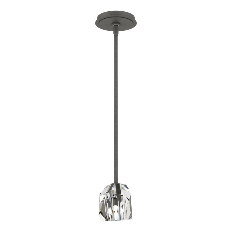 Gatsby 1 - Light Single Geometric Pendant, Natural Iron