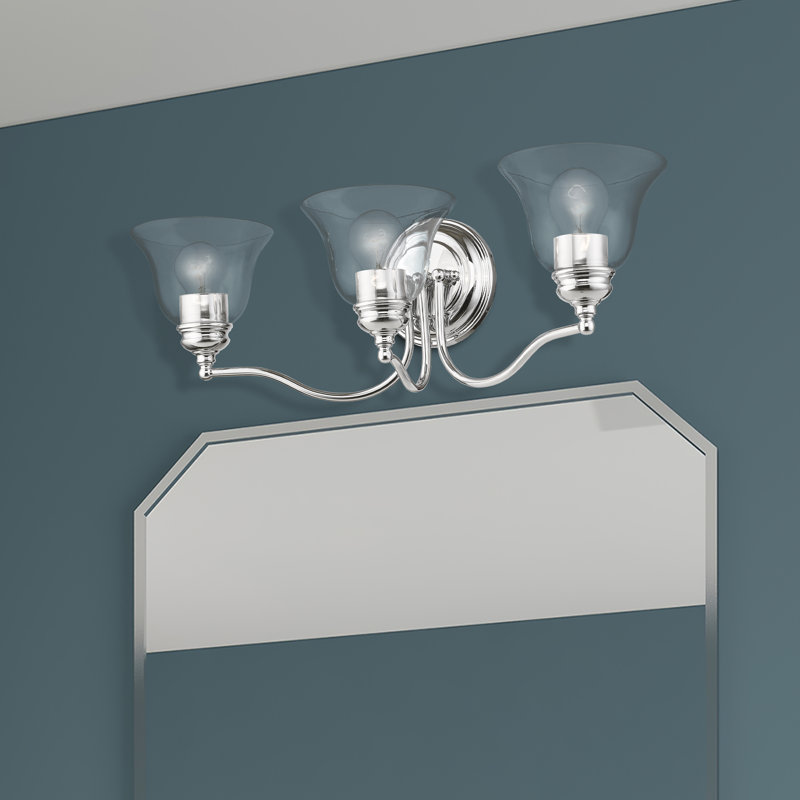 Ellerkamp 3 - Light Dimmable Vanity Light, Polished Chrome