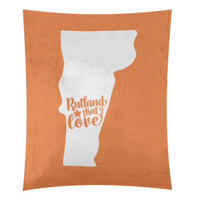 Tapisserie murale «Rutland Vermont Love»