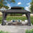 Aluminum Patio Gazebo Permanent Hardtop Gazebos-91417938-87169648