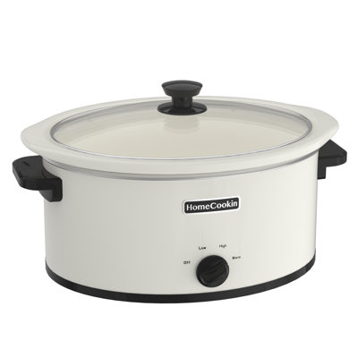 Homecookin Slow Cooker Oval Manual Pot