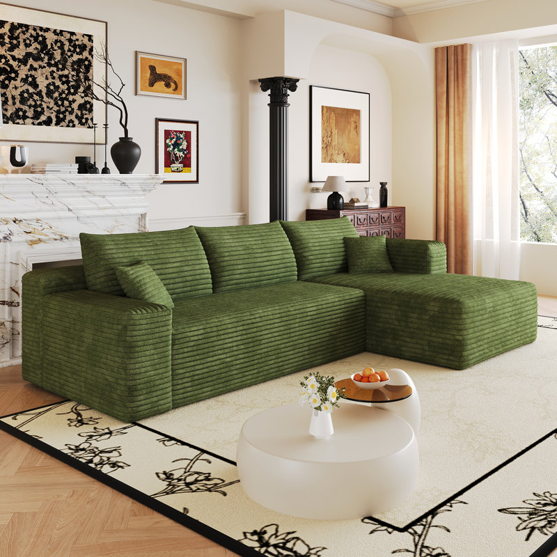 Canapé modulaire 103 vert 103 pièces