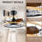 Ruggerio Ceiling Fan with LED Lights