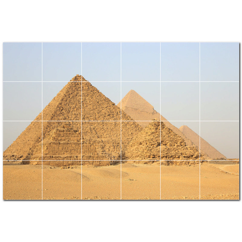 4.25'' x 4.25'' Satin Ceramic Decorative Mural