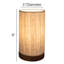 Lampe de table 9 po