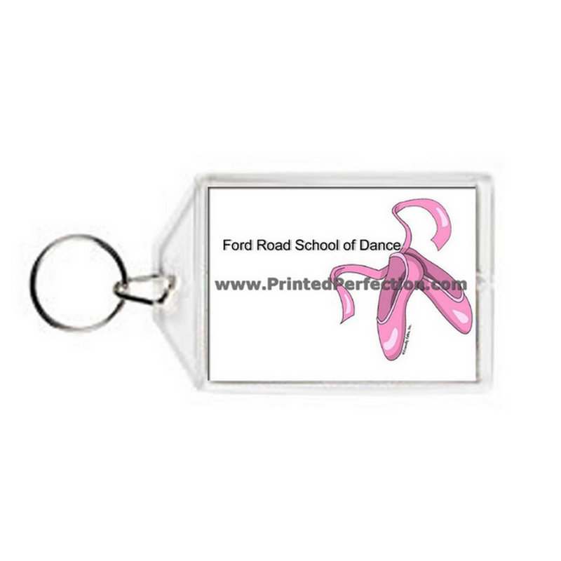 Porte-clés princesse personnalisé en acrylique
