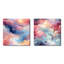Cordaryl - ensemble de 2 impressions sur toile abstraites-102574262-102574257