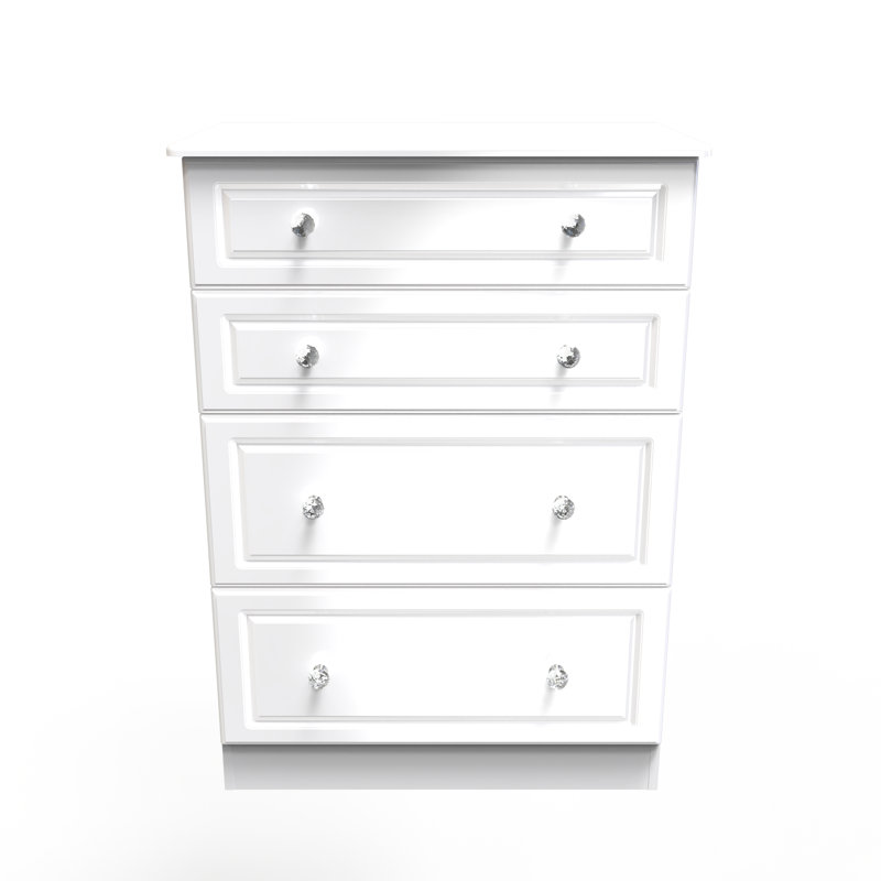 Fully Assembled Jacey 4 Drawer Chest