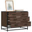 Sharrika Metal Rectangle Accent Chest-1361656072